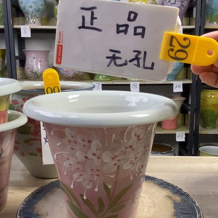 景德镇高温陶瓷花盆