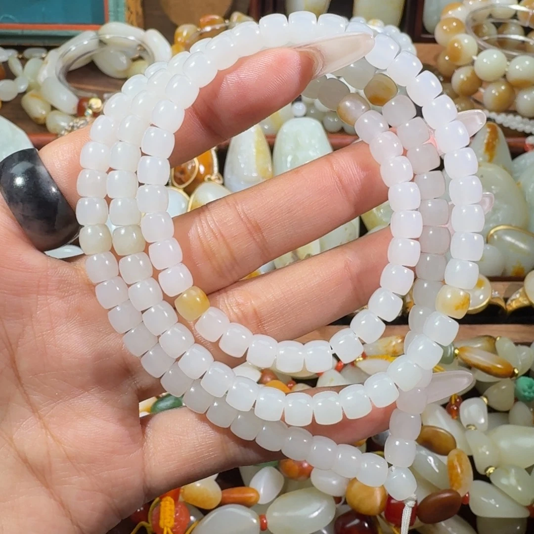 和田玉（子料）未镶嵌手链