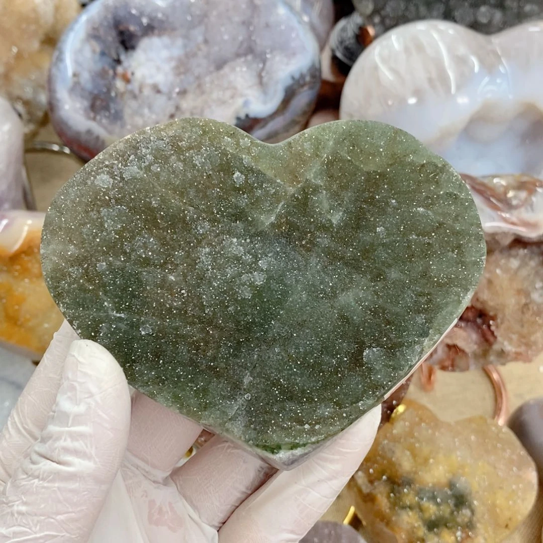 水晶天然水晶摆件未镶嵌三**幸