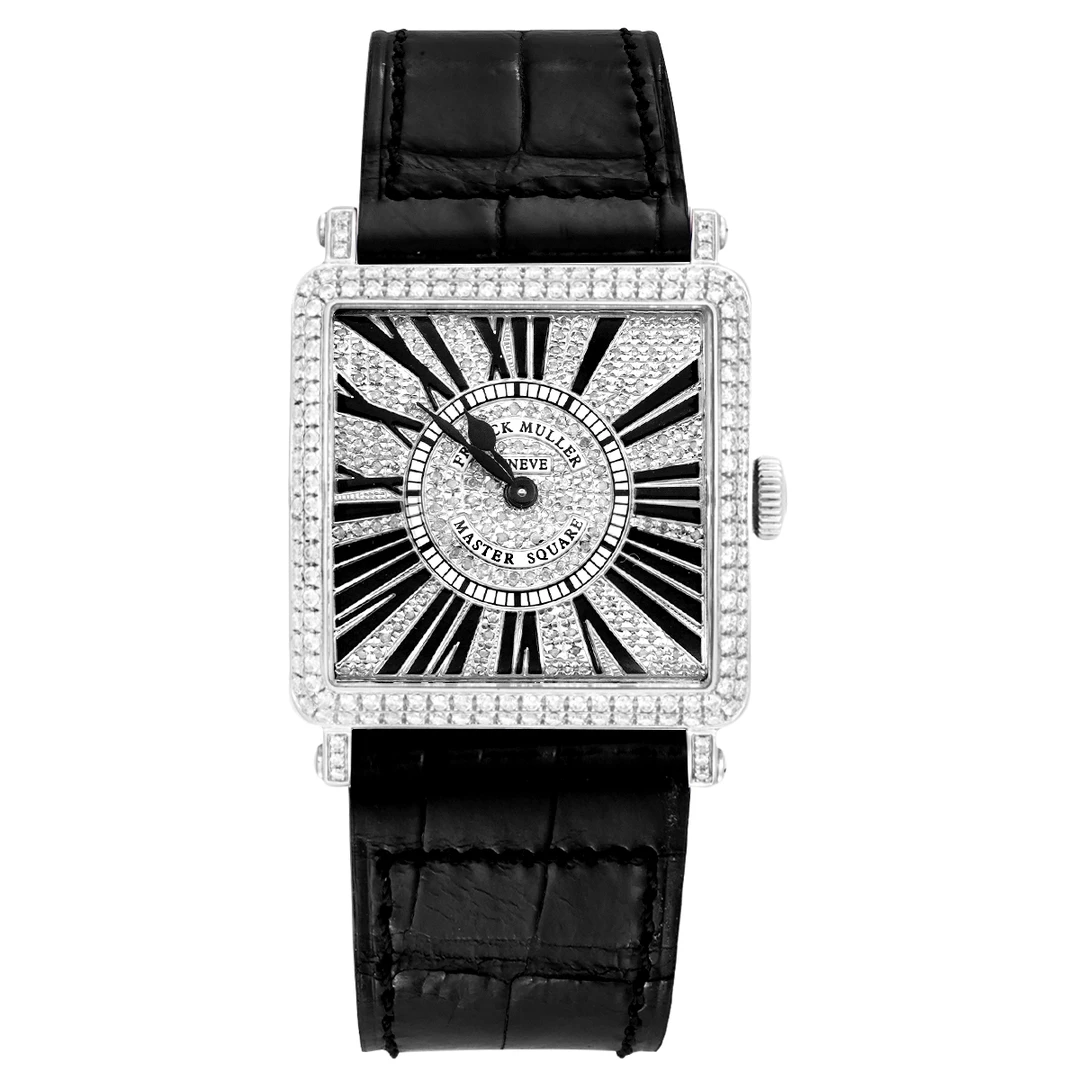 全新未使用 Franck Muller/法兰克穆勒 6002后钻满钻表/WHT022297