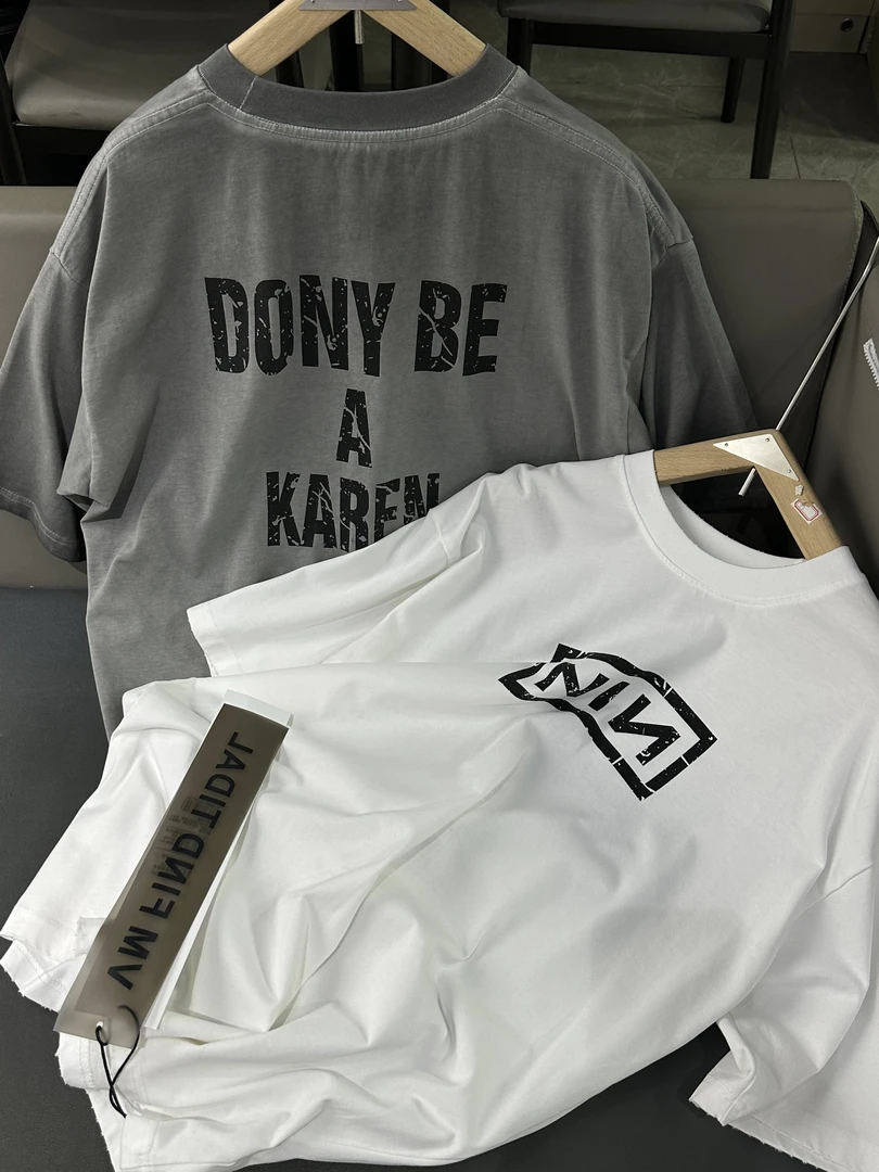 成哥潮牌高品质重磅水洗小圆领短袖T恤-325