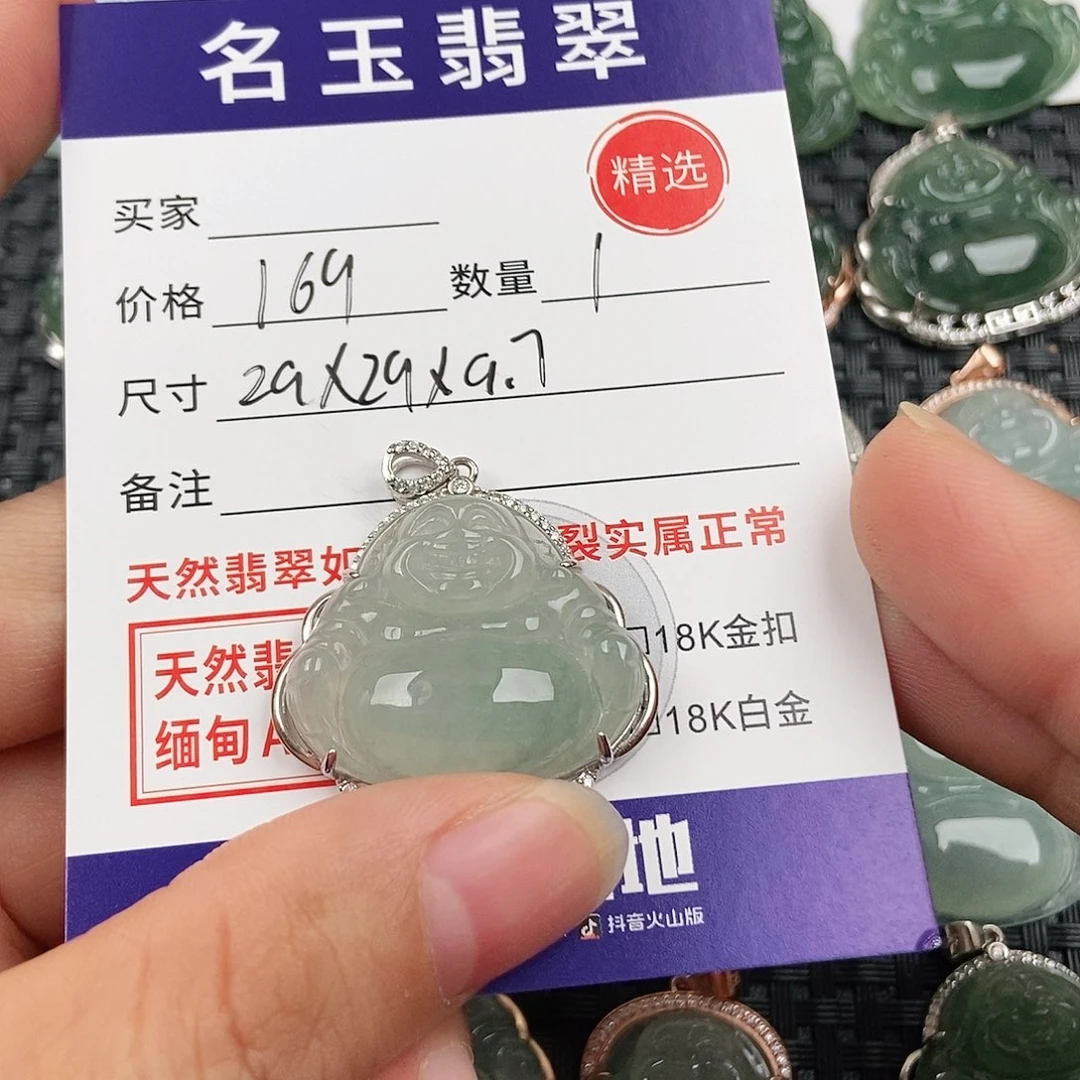 翡翠银S925镶嵌颈饰