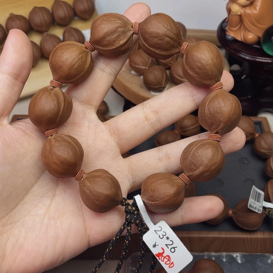 岁***好手串/手链橄榄核2326梅林铁核