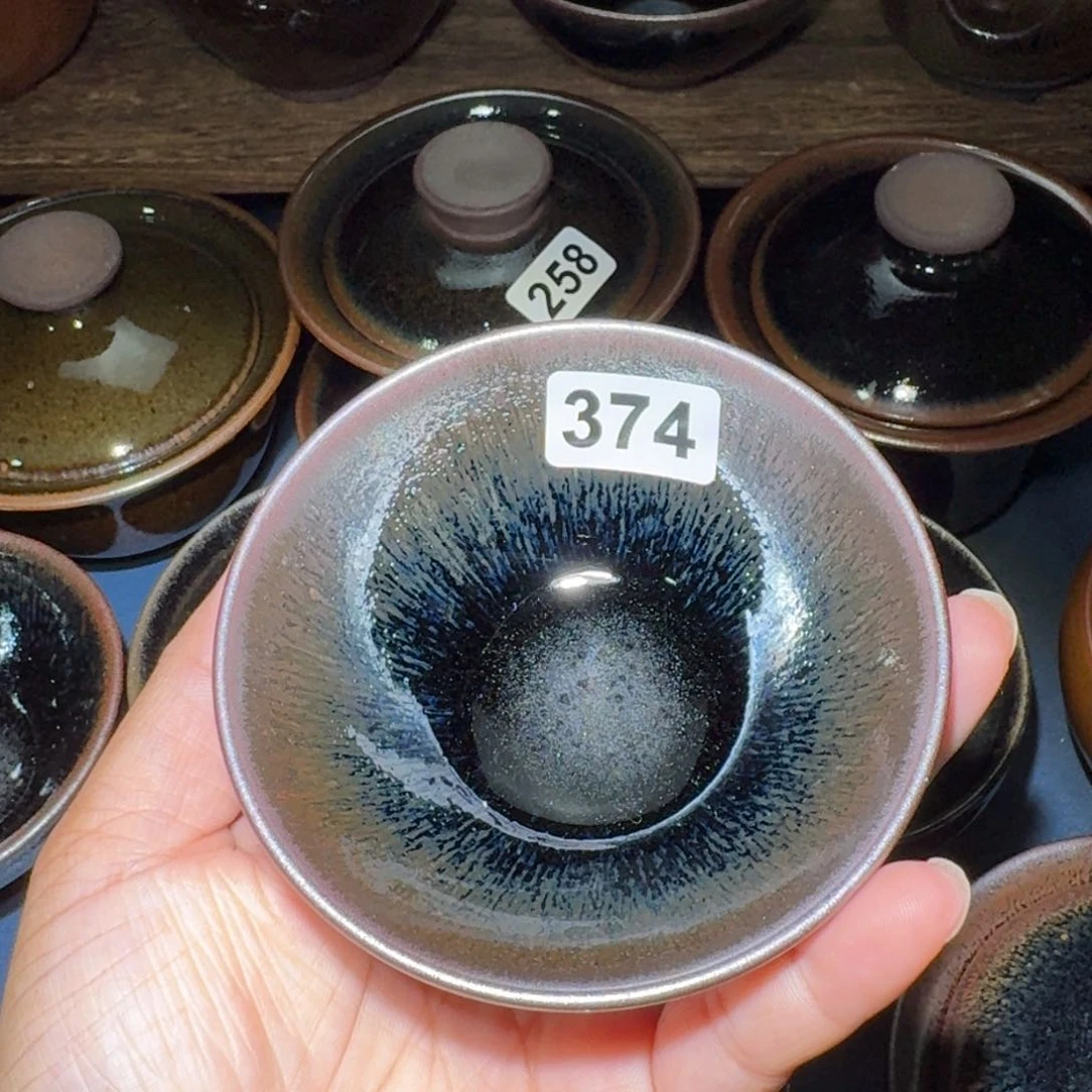 小雨茶盏手工柴烧