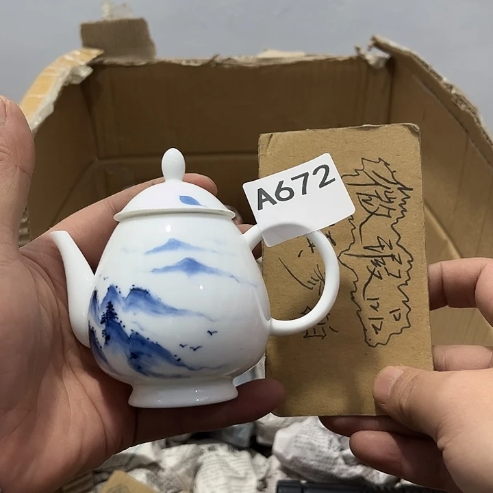 茶具默认微瑕瓷器、茶具、壶、摆件，介意勿拍
