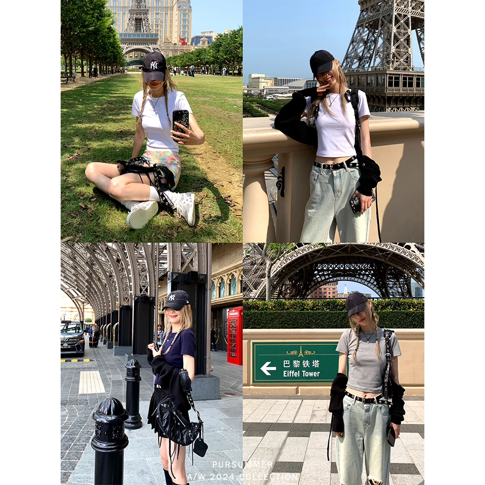 朴夏Pursummer 三色T恤 T15826PR41