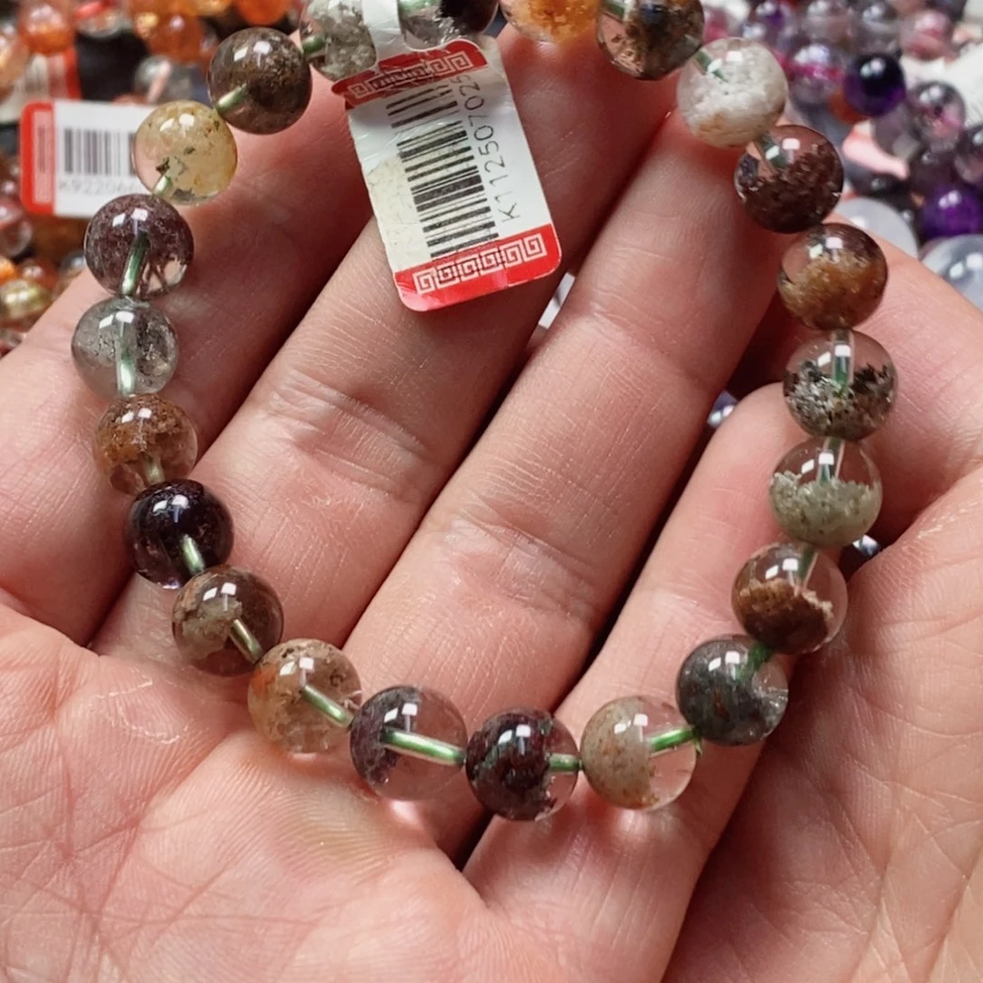 水晶手串未镶嵌天然