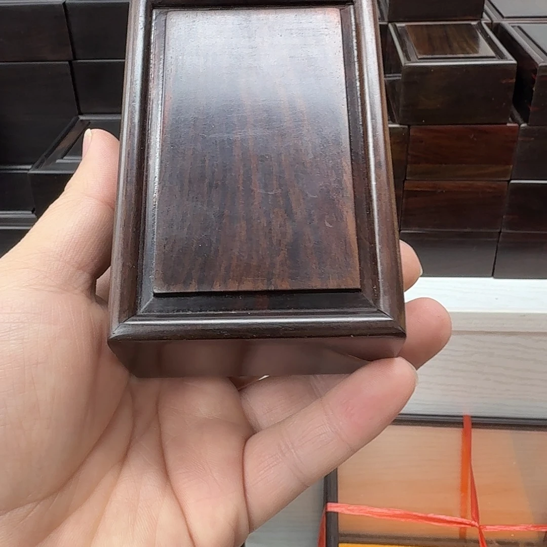 中***意木大红酸枝长方盒子