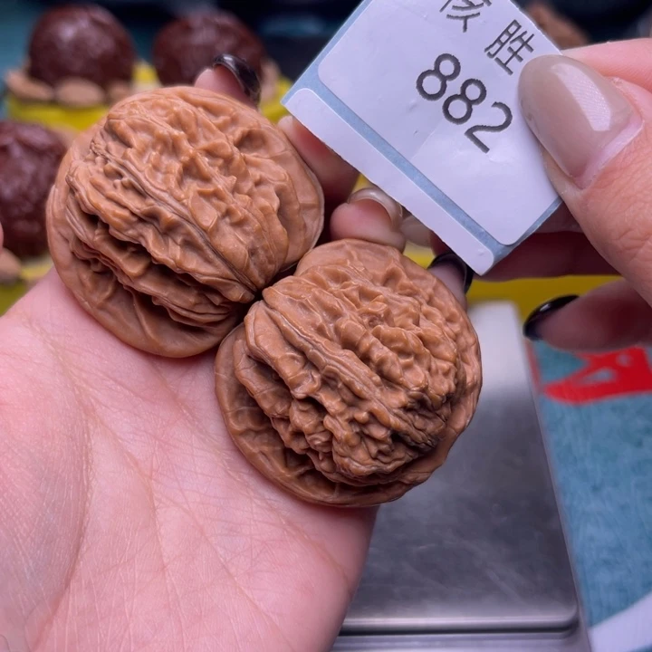 文玩核桃把件汗高楼40.882