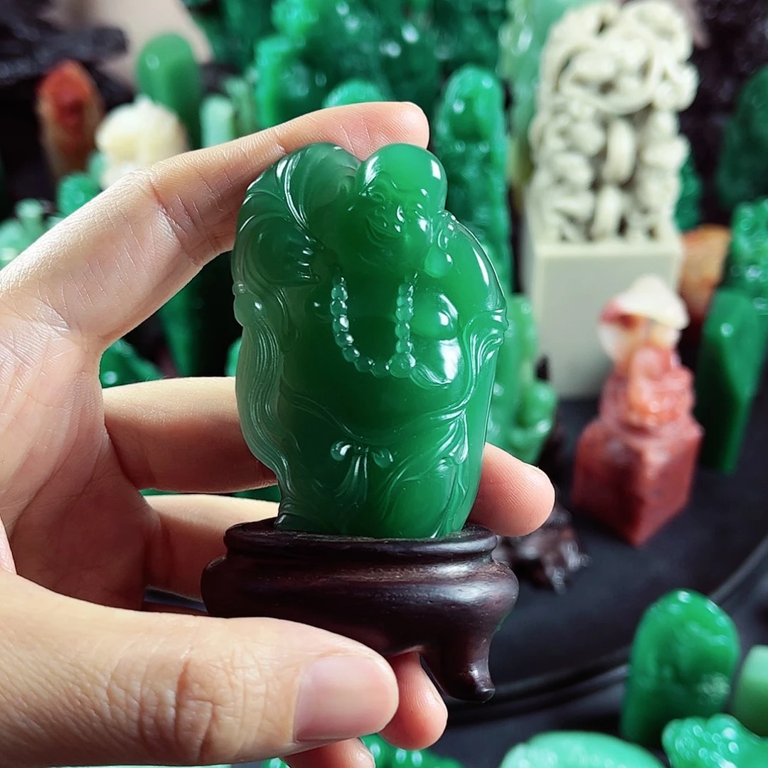 四川石名贵石材雅安绿