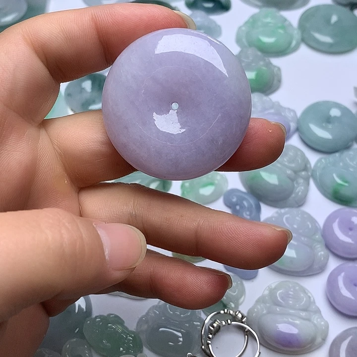 翡翠未镶嵌颈饰天然翡翠