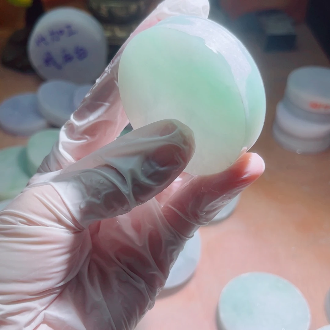 翡翠未镶嵌颈饰567