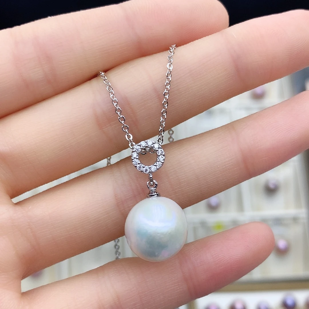 淡水珍珠颈饰合金