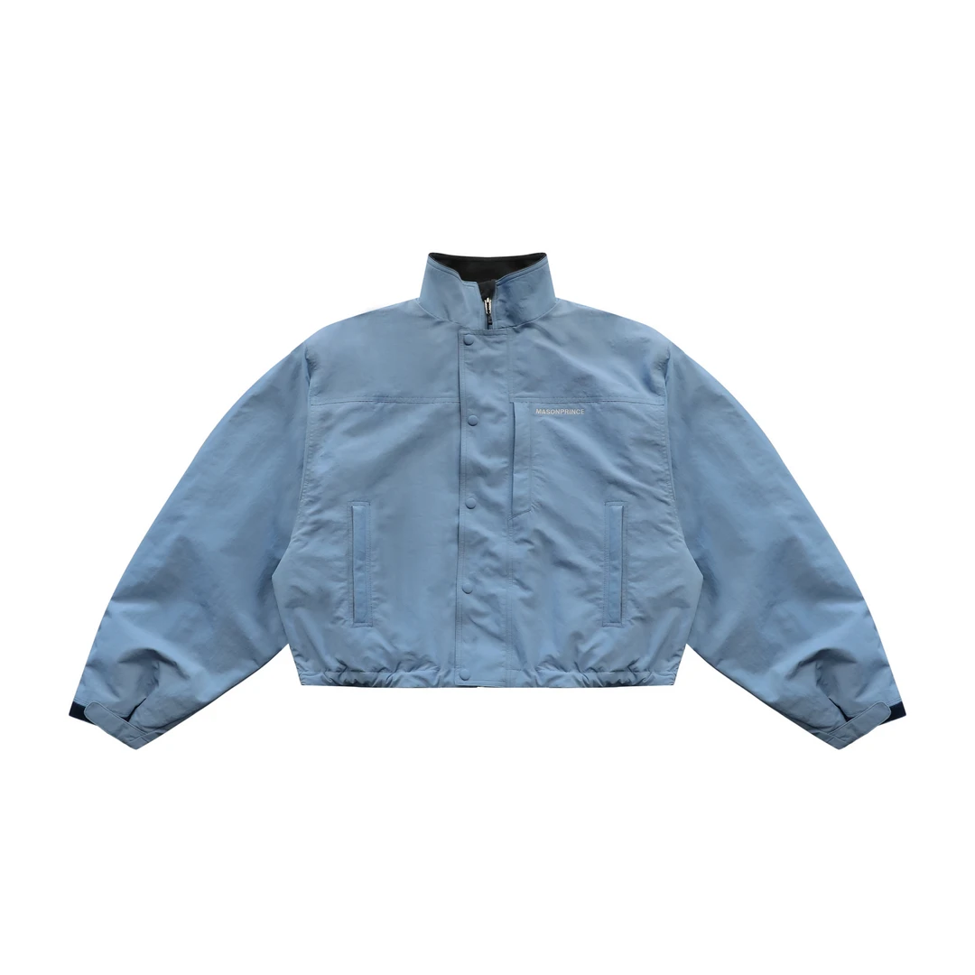 MASONPRINCE 立领薄绒短版工作夹克