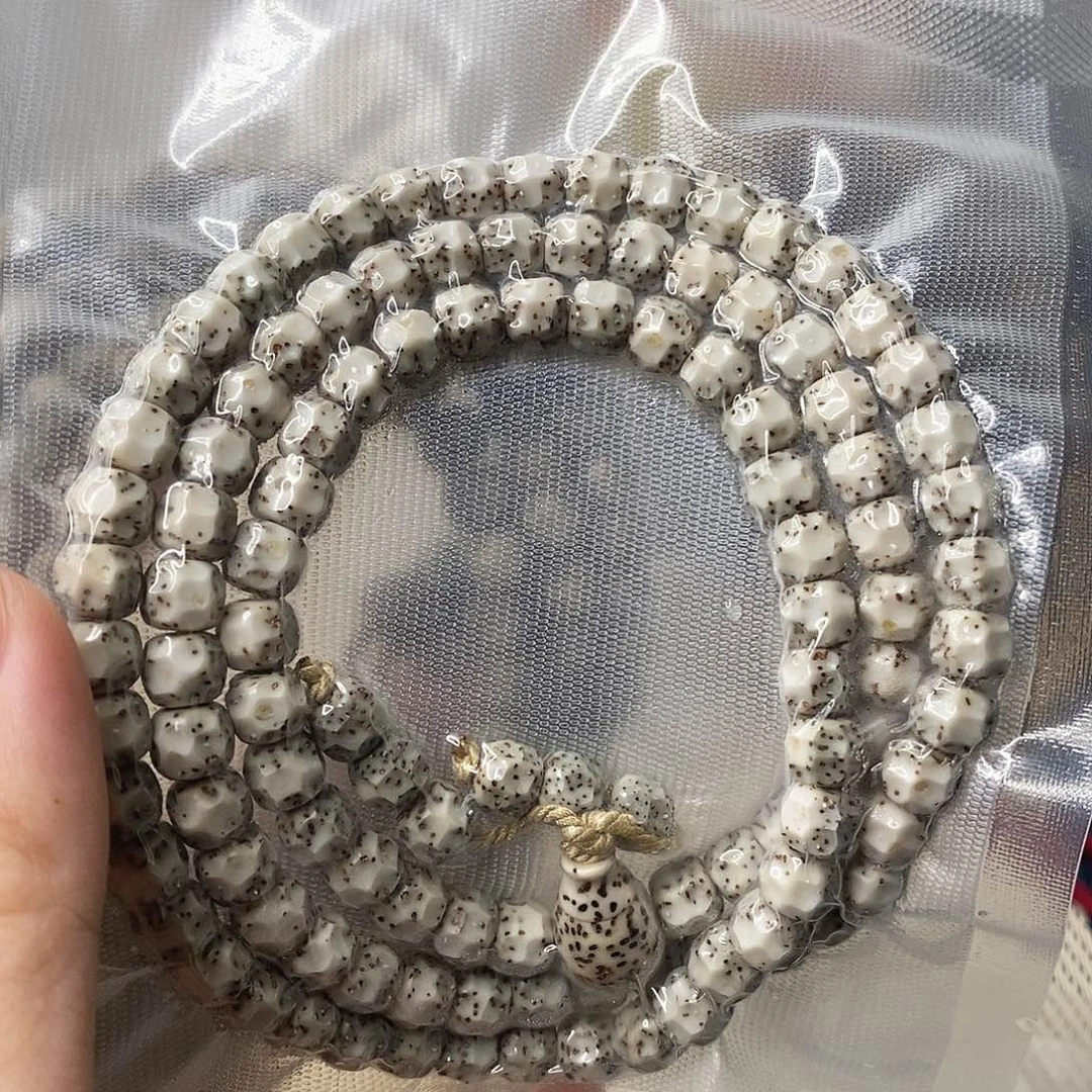 星月菩提吊坠石玉无相长串76