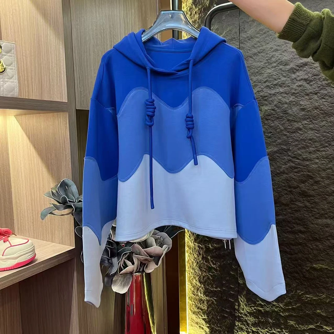 (果果专属）春季上新时尚百搭连帽卫衣A174