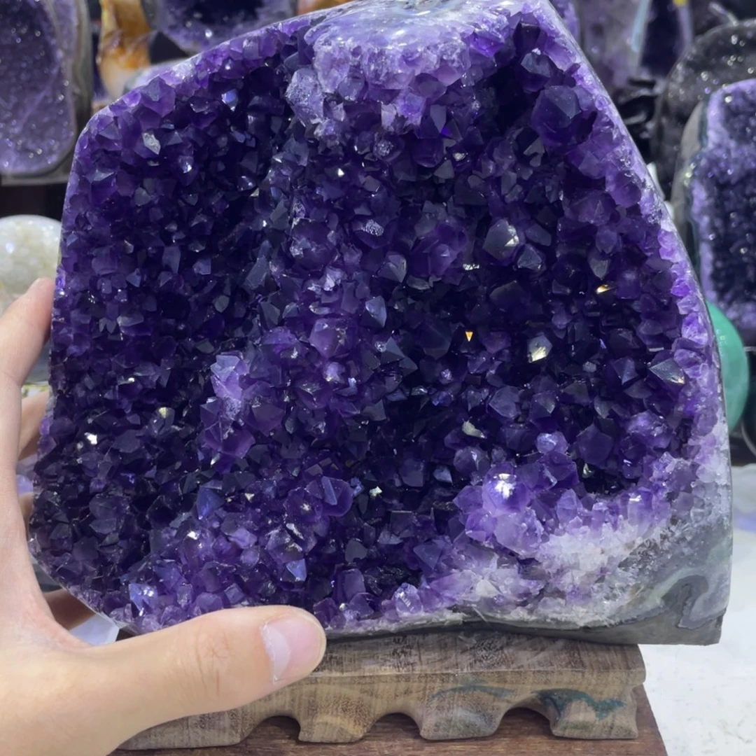 未镶嵌珠宝半成品紫晶