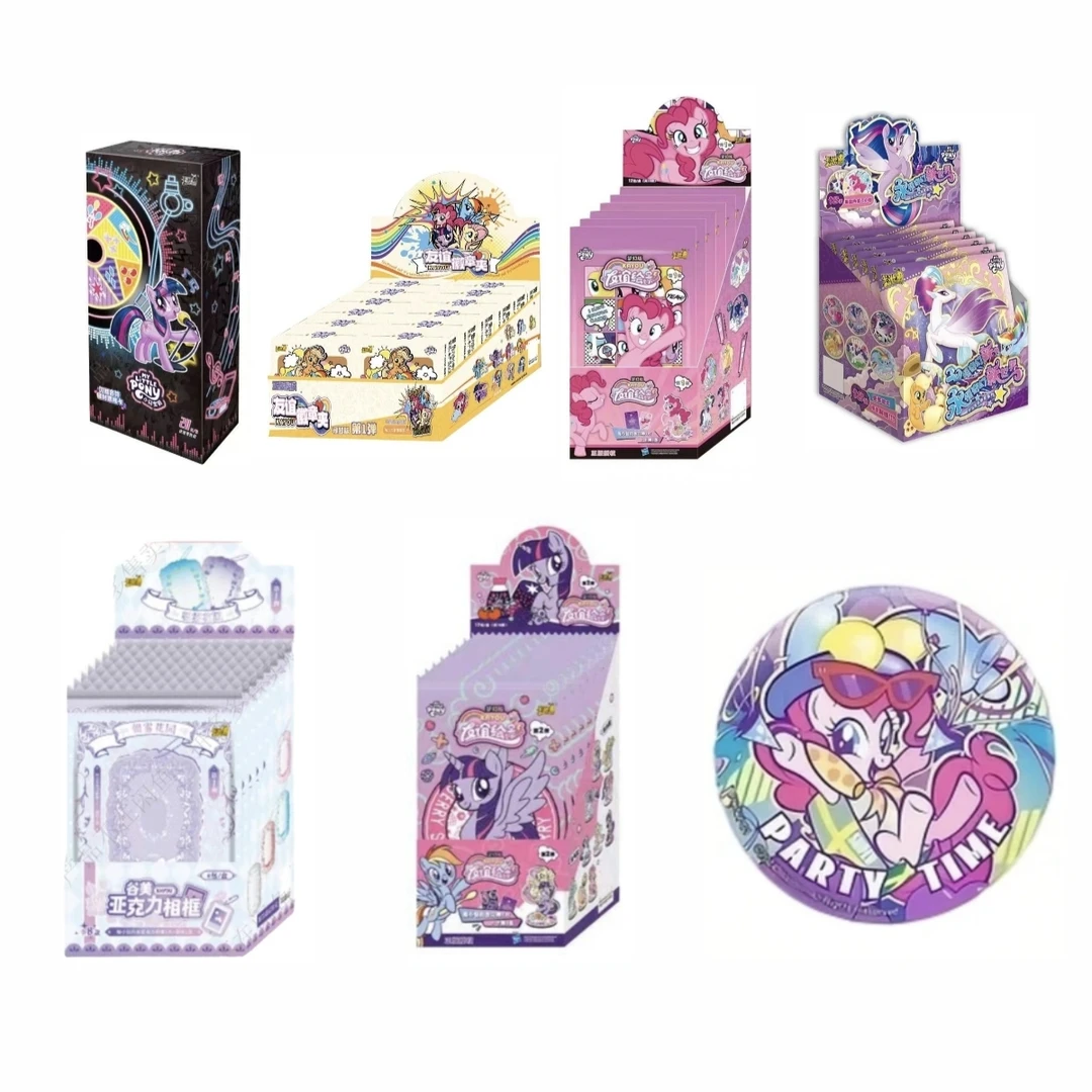 卡游【谷子】小马宝莉立牌吧唧镭射票徽章系列