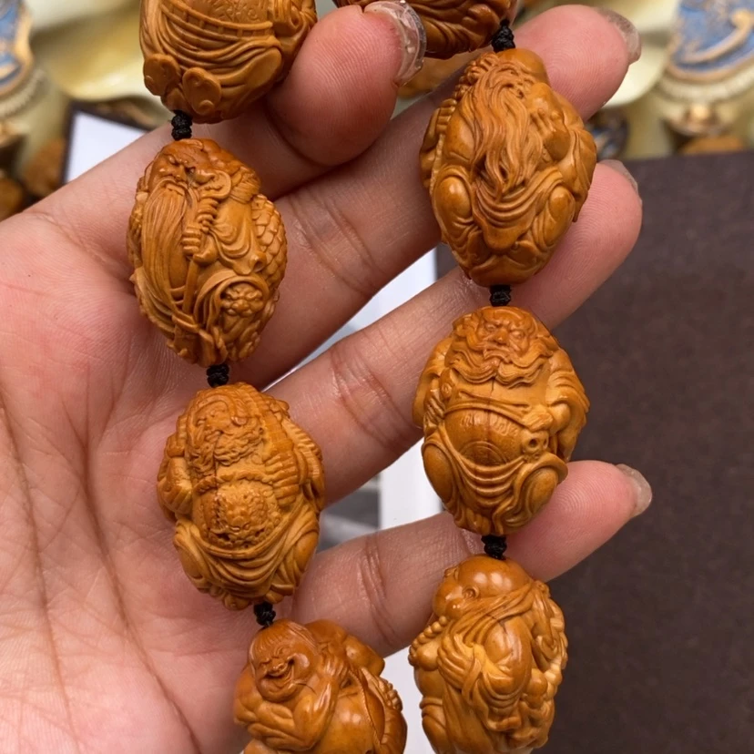 【闪购商品】橄榄核吊坠橄榄手工雕刻工艺