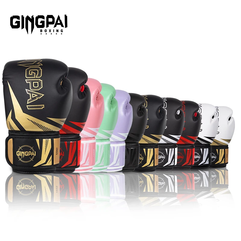专业拳击手套成人搏击散打拳套儿童泰拳训练男女孩格斗打沙袋加厚