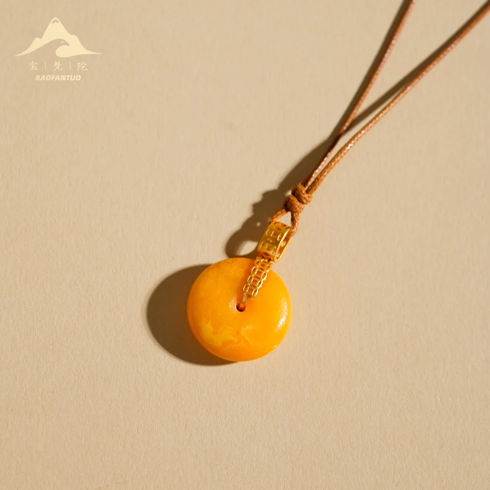 宝梵陀蜜蜡吊坠【扣肉推荐】1002