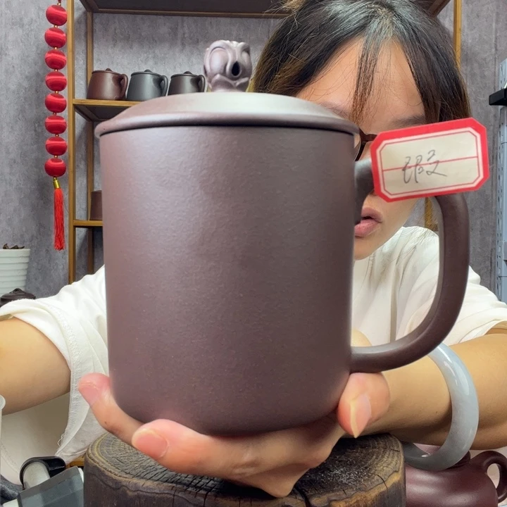 茶杯紫砂原矿紫砂杯