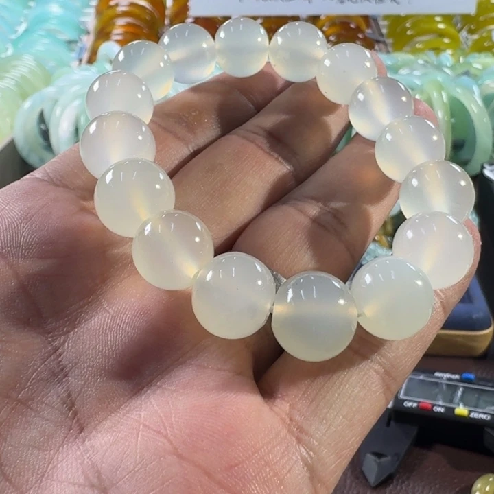 蛇纹石玉未镶嵌手链