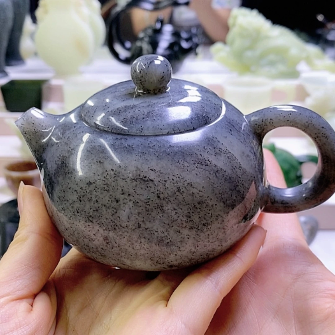 【闪购商品】未镶嵌和田玉摆件还****假壶