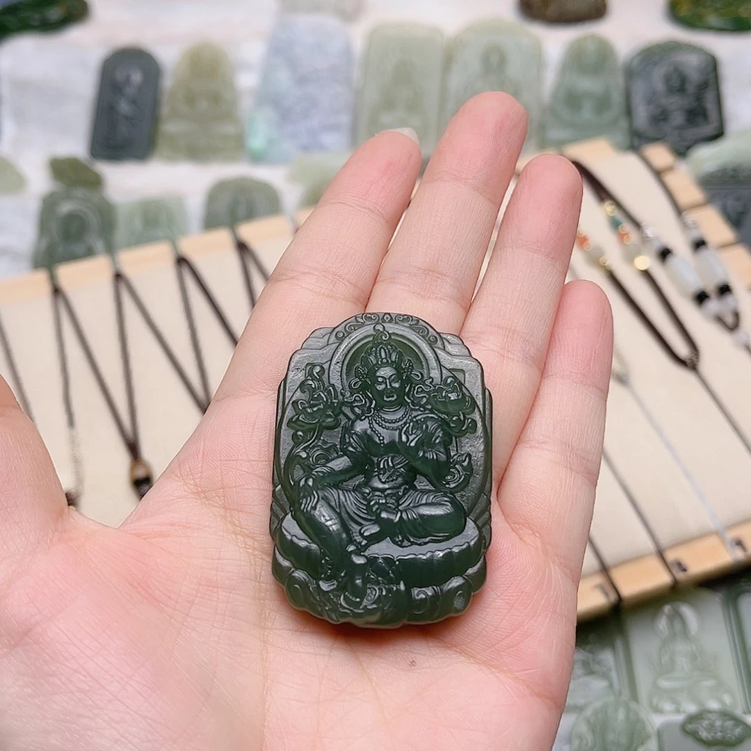 和田玉未镶嵌颈饰轩**