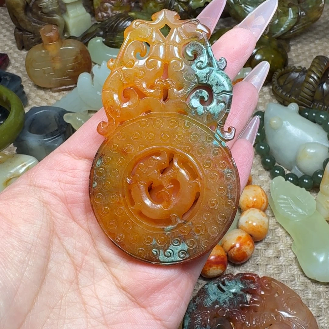 吊坠白玉菩提挂件