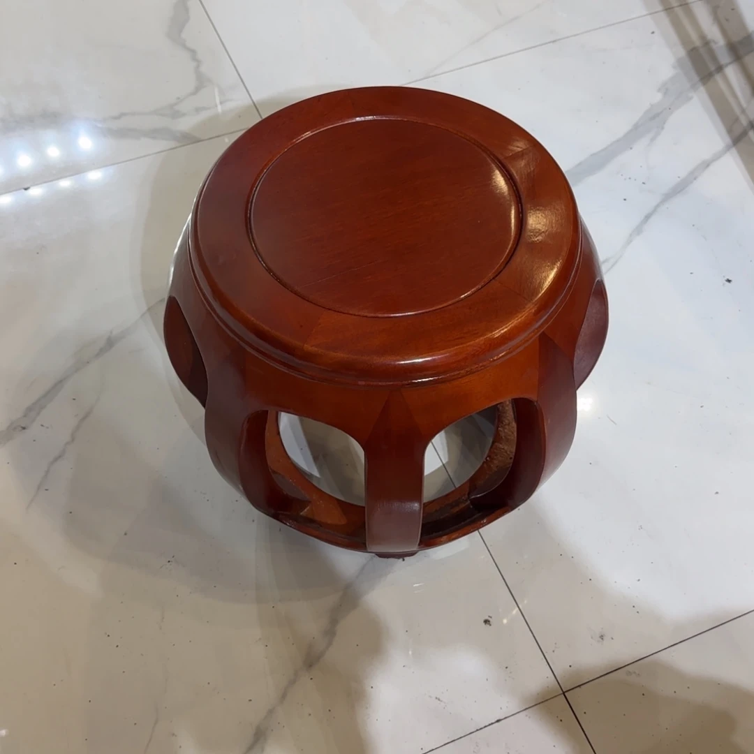 花梨木类成套家具白宫木35鼓凳