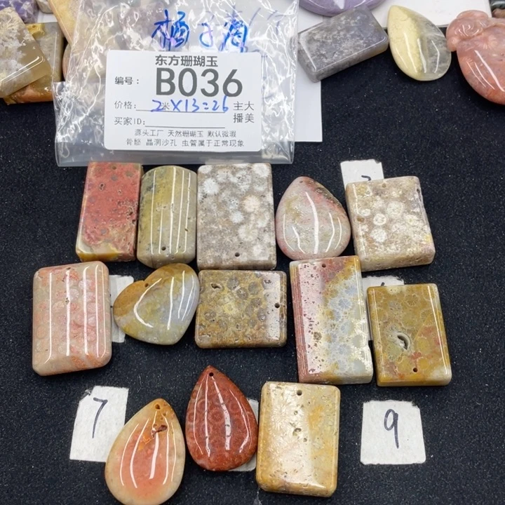 硅化珊瑚（珊瑚玉）颈饰合金橘*海