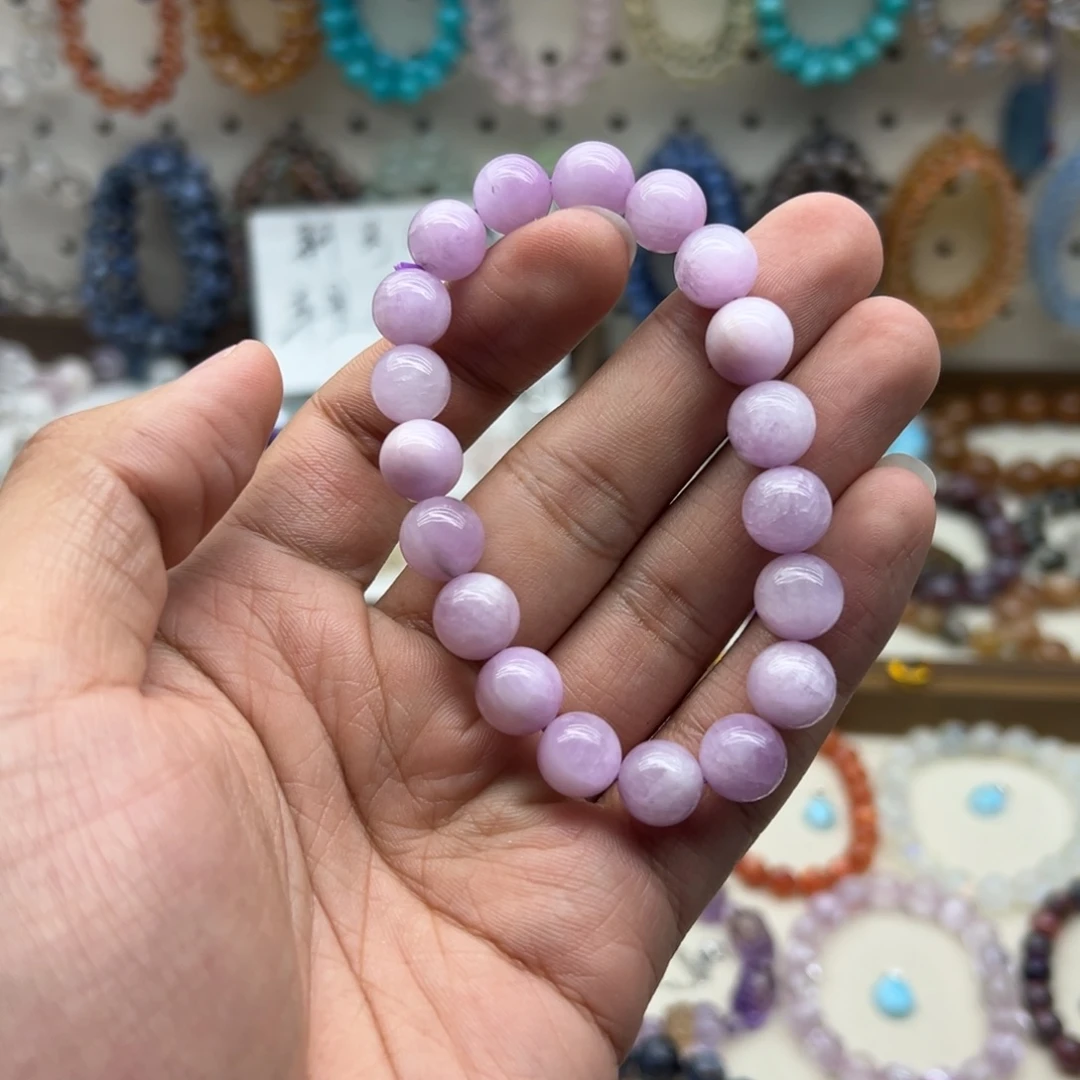 手链水晶未镶嵌10.5咪紫锂辉