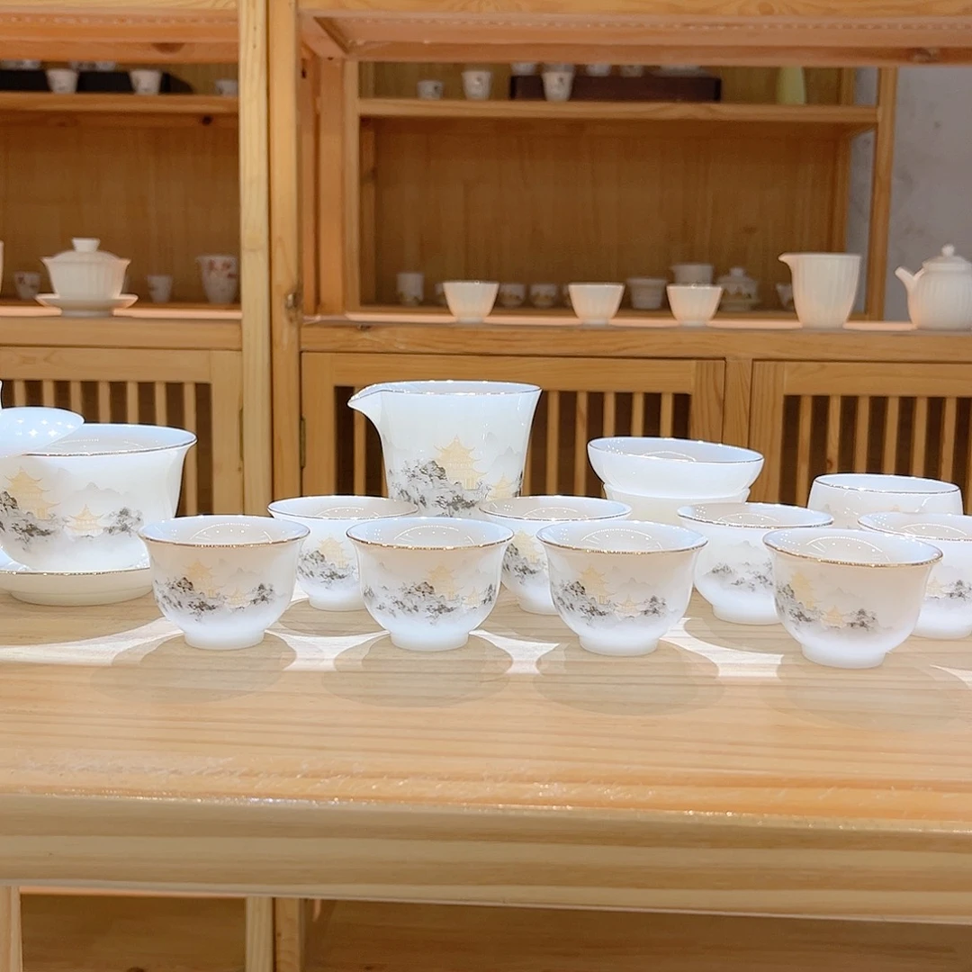 【御瓷斋】璞玉瓷套装