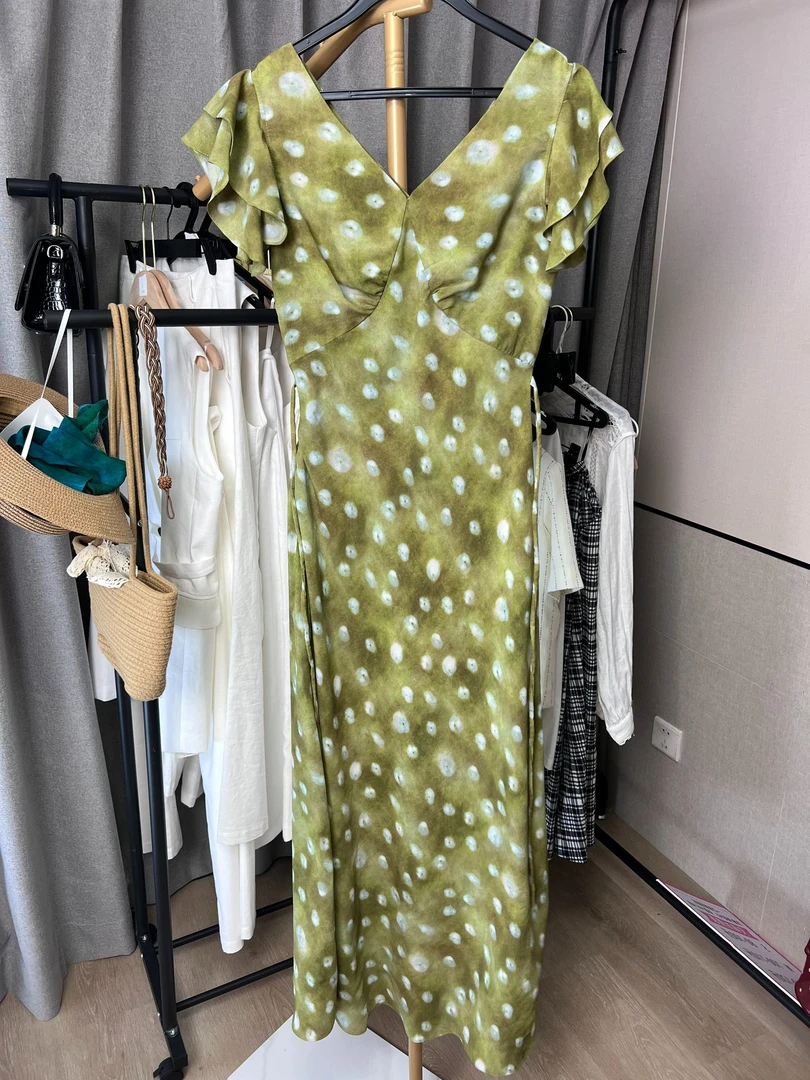 J027一口猫原创设计连衣裙