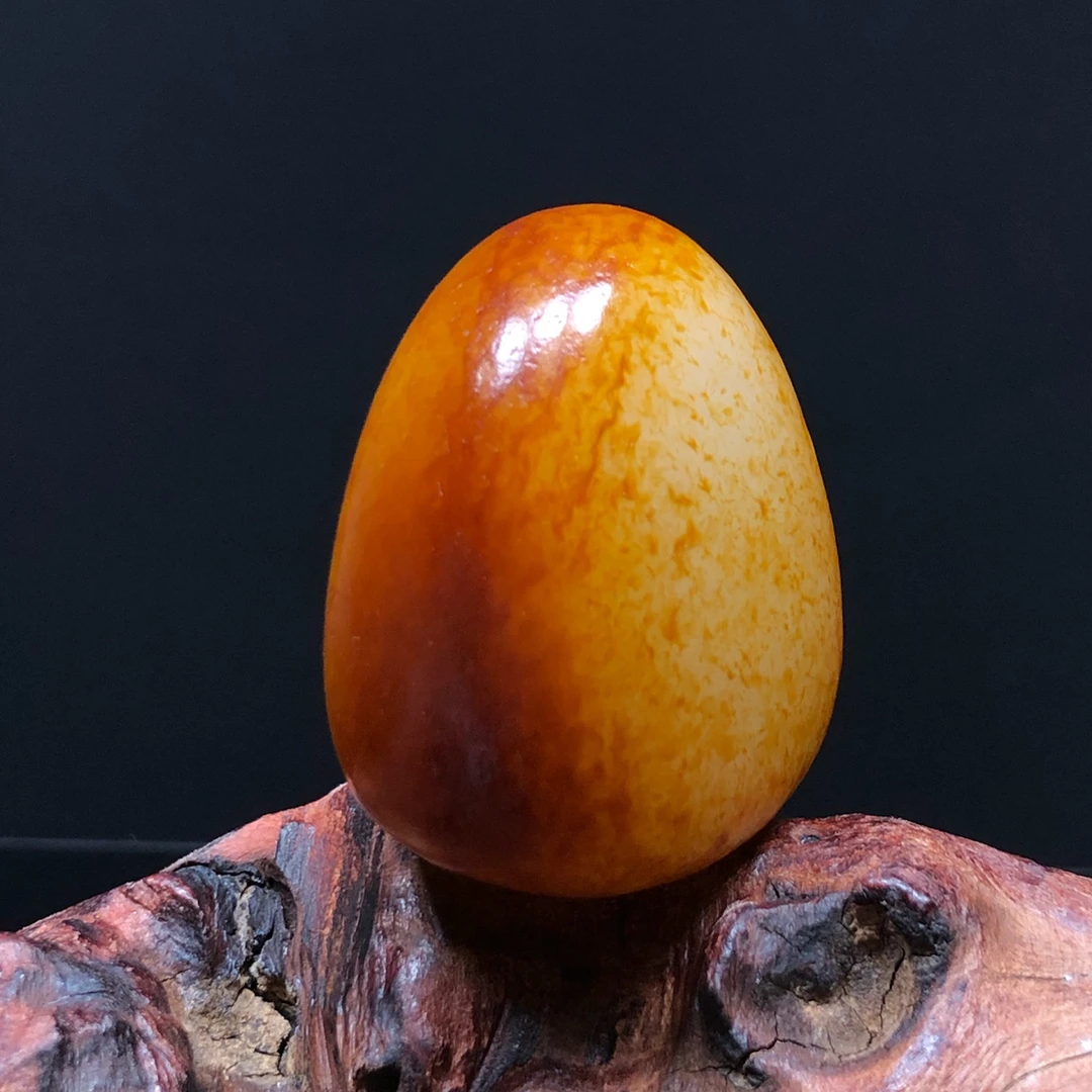 【底价已开 】 126克和田玉红皮手把件50*43*35mm货号01871和