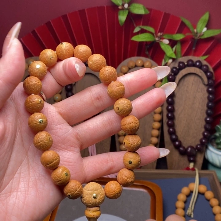 凤眼菩提手串12铜