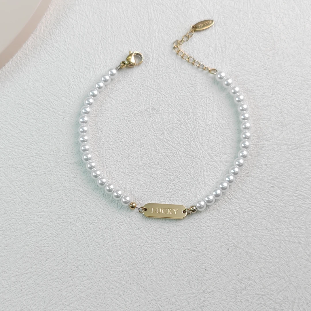 XUPING/旭平首饰 不锈钢仿珍珠手链 春日焕新 GDJ T001085569