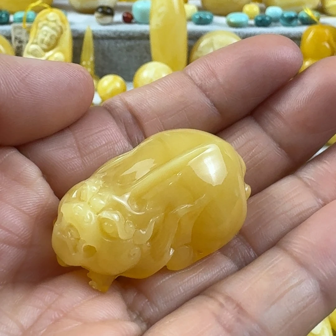 蜜蜡未镶嵌裸石42