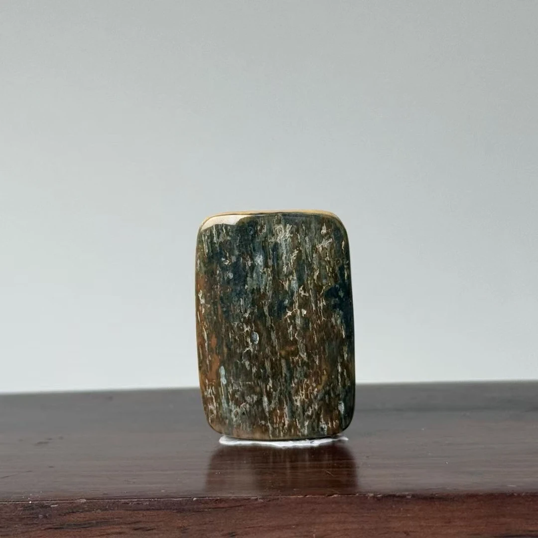 DEZHI/德志8g蓝皮无事牌32*22*6mm默认打牛鼻孔绑吊坠绳Y668