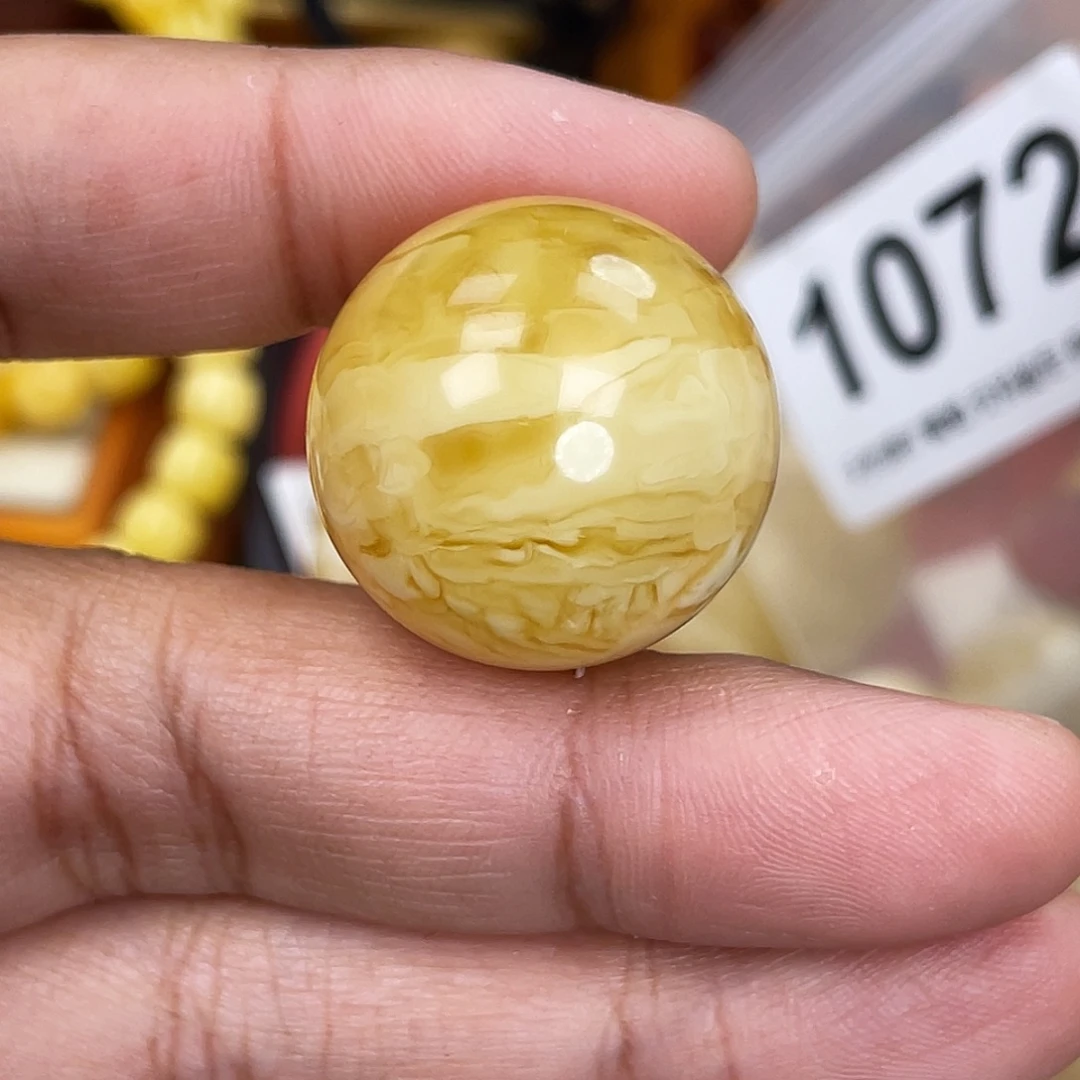 蜜蜡未镶嵌珠宝奇石粉24.4