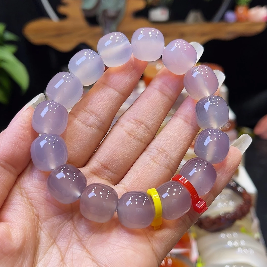 牛***飞玛瑙/玉髓未镶嵌手镯