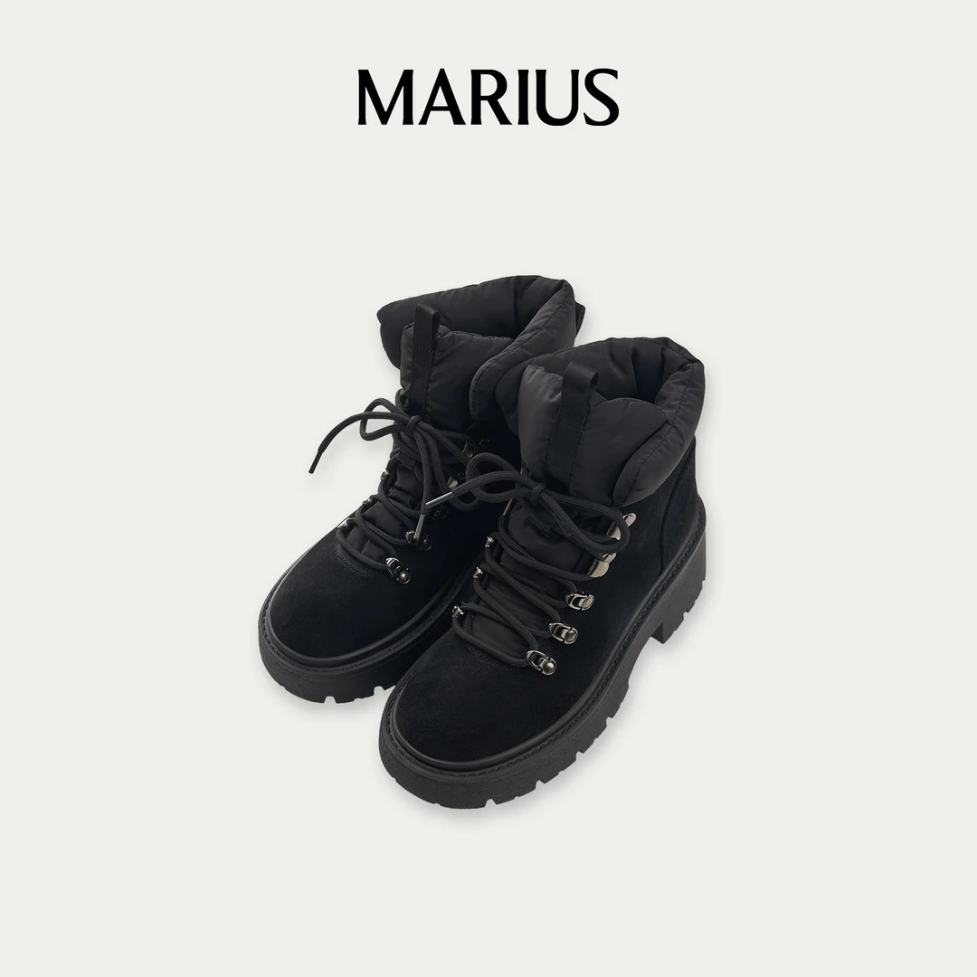 MARIUS-M-高级百搭保暖短款靴