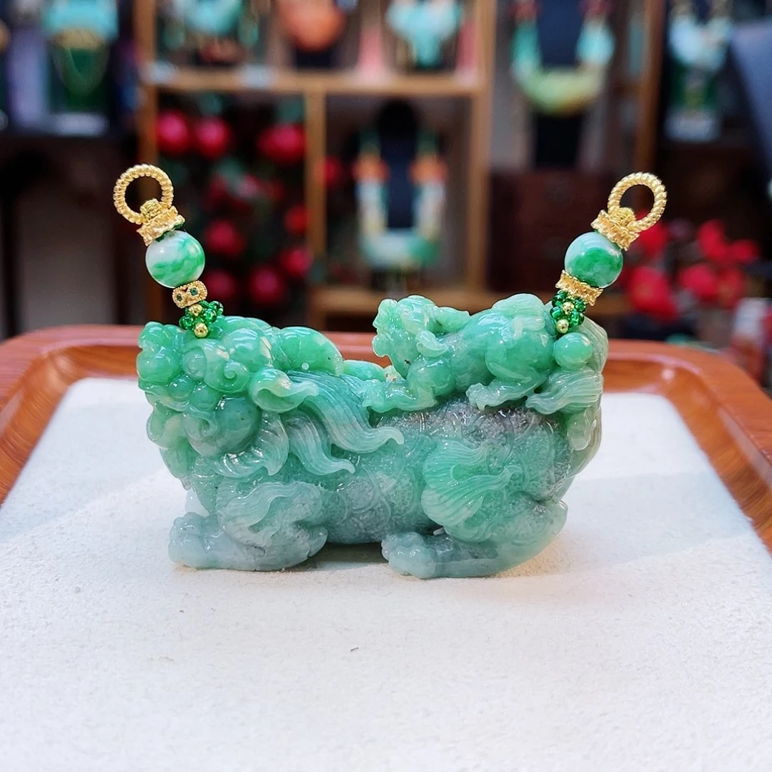 翡翠合金颈饰48小时鉴赏期