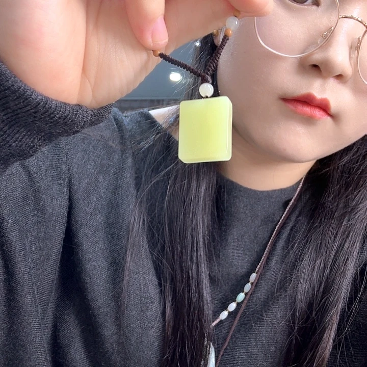 和田玉未镶嵌吊坠(不含链)