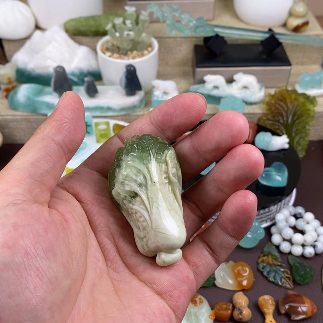 蛇纹石玉合金颈饰掐*脖