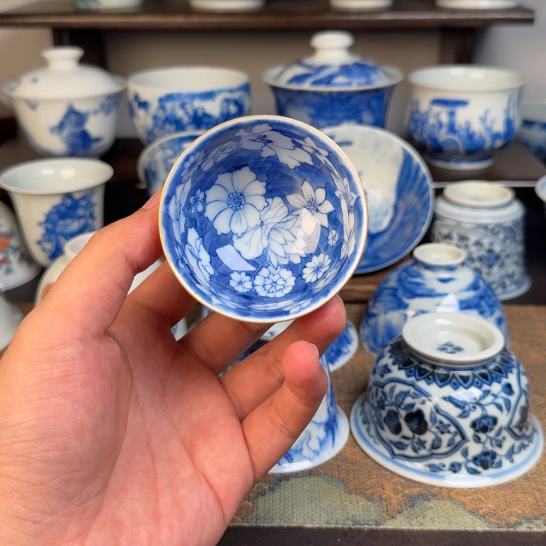 D***Y现代手工手绘茶器