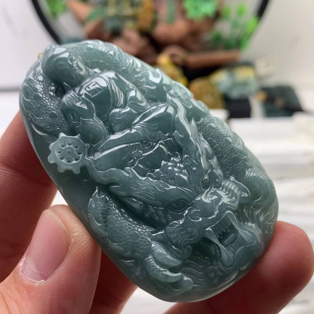 颈饰未镶嵌翡翠阿弥陀佛