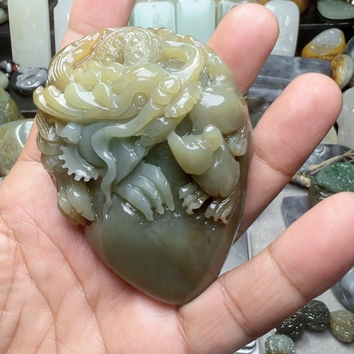 和田玉把件未镶嵌