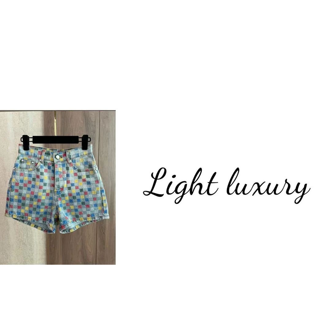 特[A022]棋盘格短裤